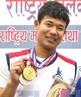 Amrit Thapa Magar Won the National Game